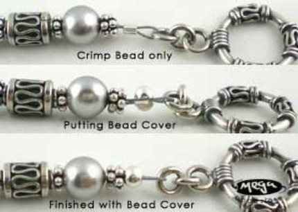 Re: How to stop a necklace slipping?