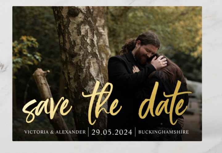 Save the dates questions! - 1