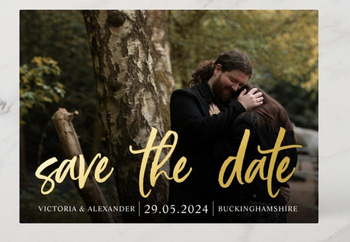 Save the dates questions! - 1