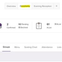Creating table plan from guest list and sharing with venue - 1