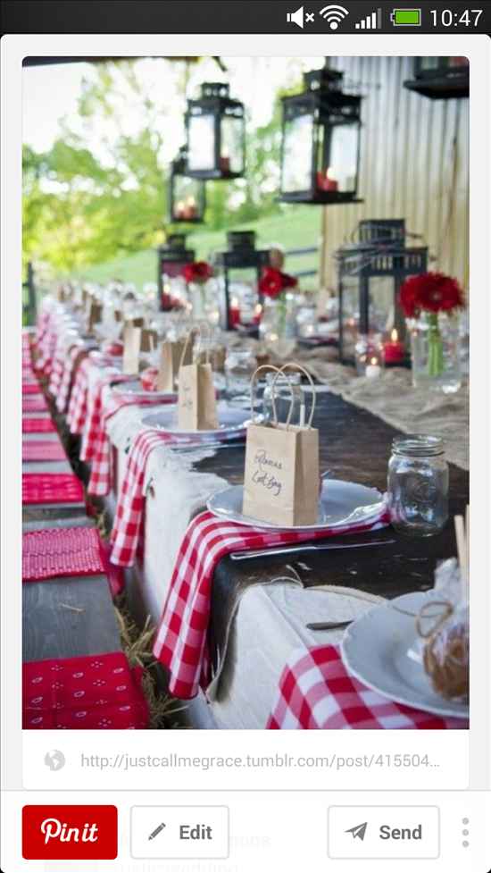 Table centrepieces (again) - opinions & *flash*