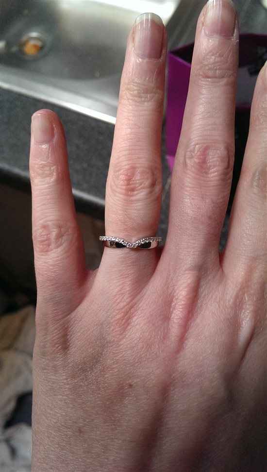 picked up our wedding rings