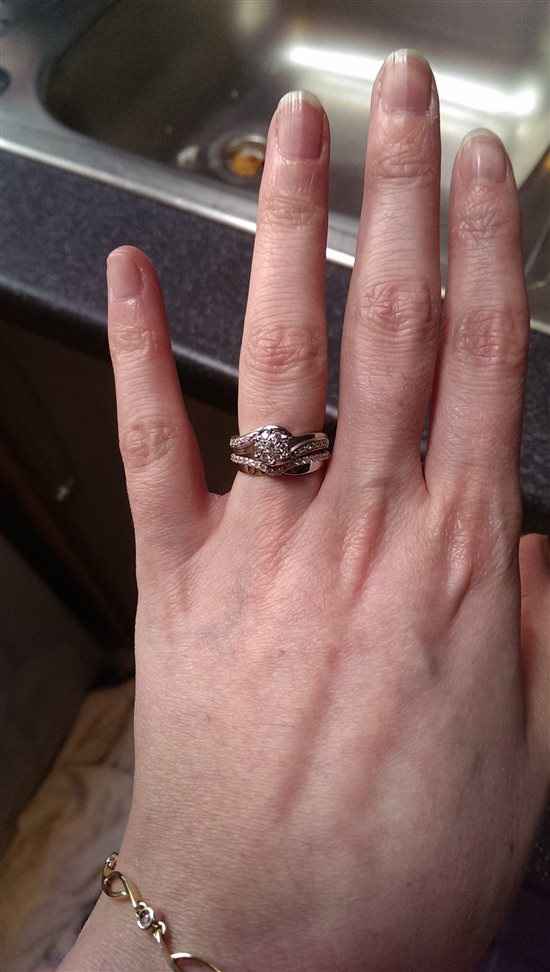 picked up our wedding rings