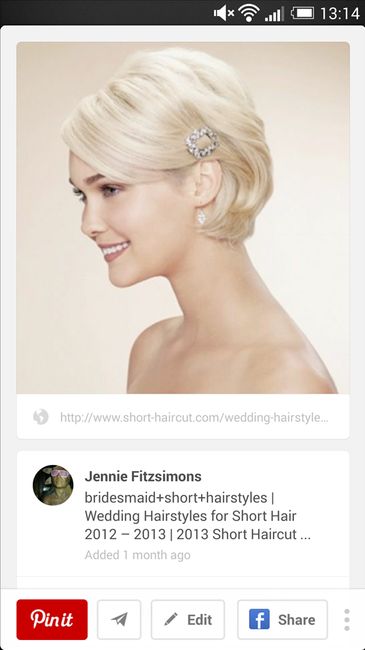 Re: No I'm not growing my hair.....