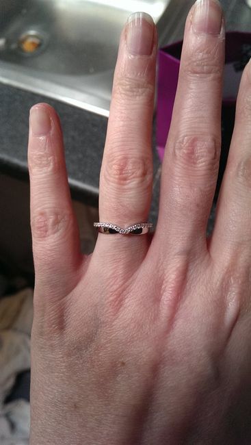 picked up our wedding rings