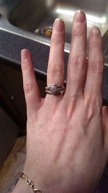 picked up our wedding rings