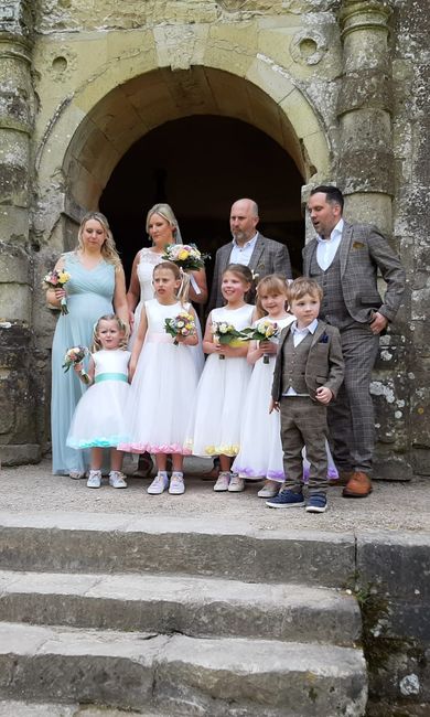 My beautiful flowers girls dress 2