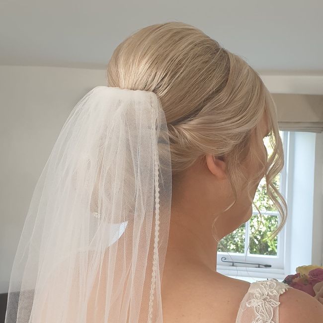 How long to wear veil on the day 1