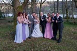 3 kelsey rose bridesmaid dresses and mak Lesley bridesmaid dress lavender purple and pink