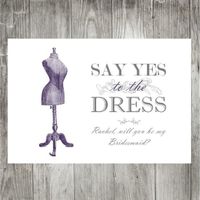 Will you be my Bridesmaid cards ordered! Flash :)