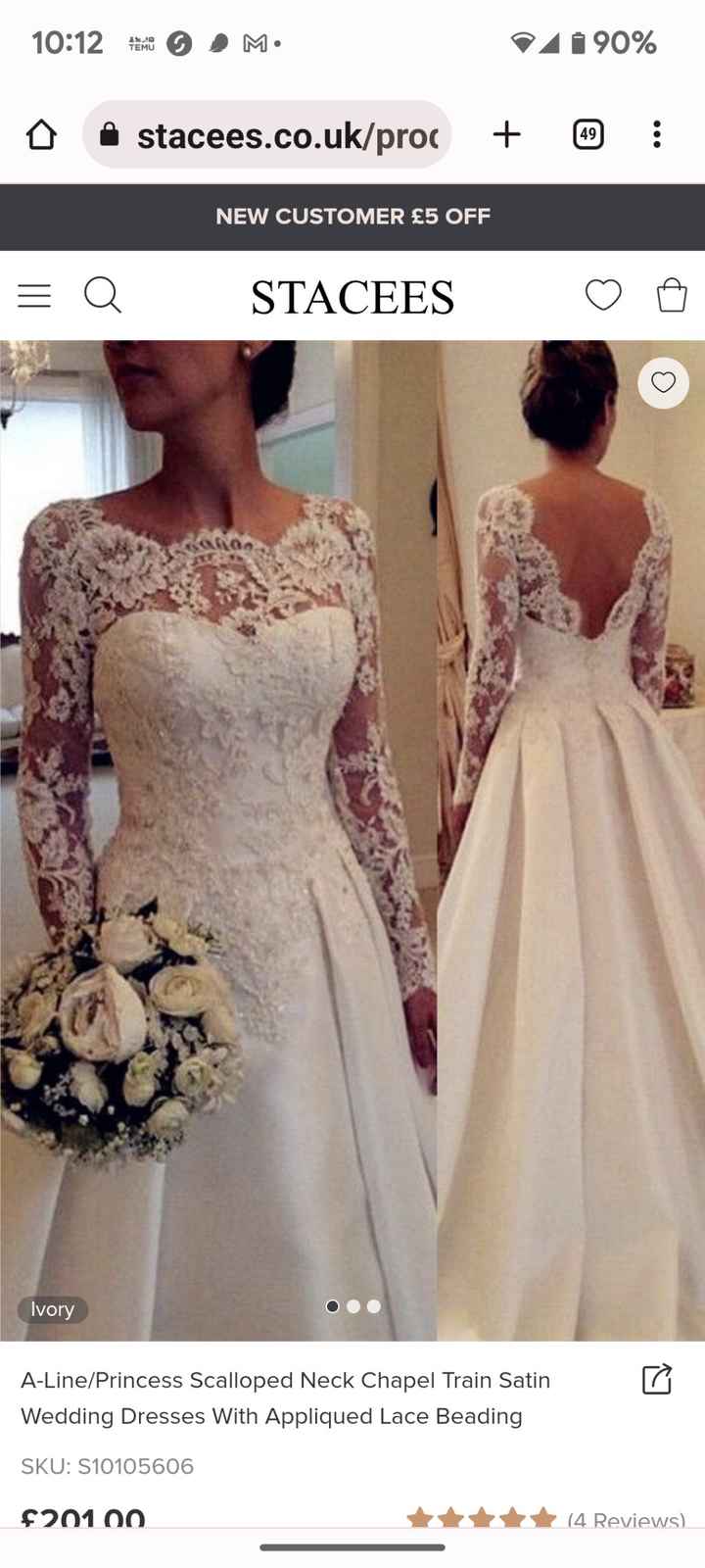 Looking for a dress - 1