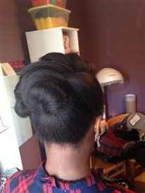 My afro transformed: Hair trial *flash*