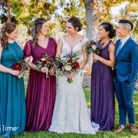 Bridesmaids and Matron of Honour dress colours - 1