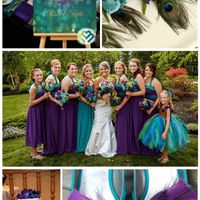Bridesmaids and Matron of Honour dress colours - 2