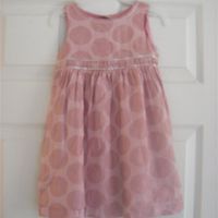 Monsoon pink flower girl dress 12-18 months