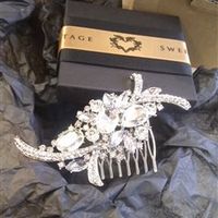 Shoes, Bag,Tiara and Glitzy Secrets Hair Slide for Sale