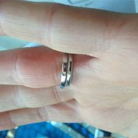 Opinion please - does this wedding ring match my engagement ring? *flash*