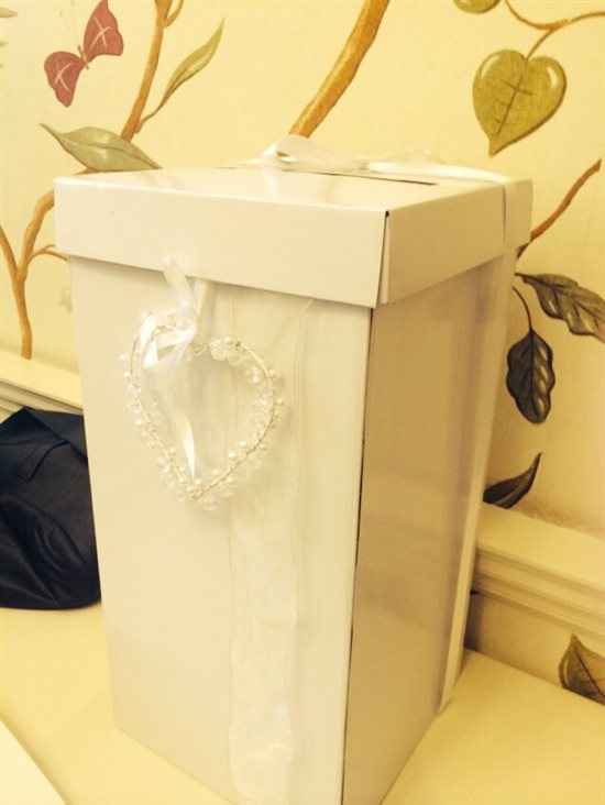 Ivory Silk card Receiving Post Box Wishing Well Wedding