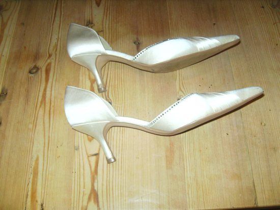 Size 7 ivory wedding shoes from Next 