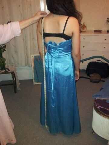 Beautiful size 8 turquoise bridesmaid dress