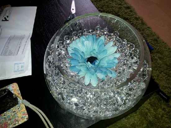 Re: Tell me what you're having for your table centrepieces!