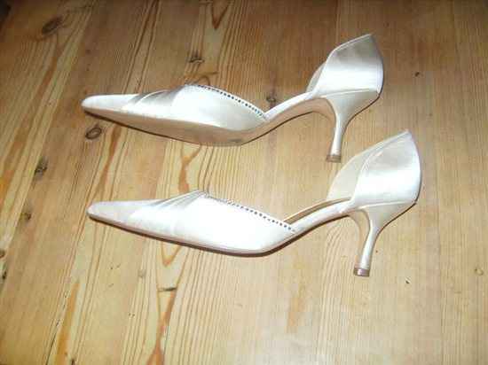 Size 7 ivory wedding shoes from Next 