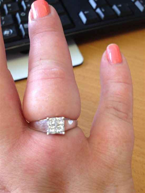 Re: How to get a ring off swolen finger?