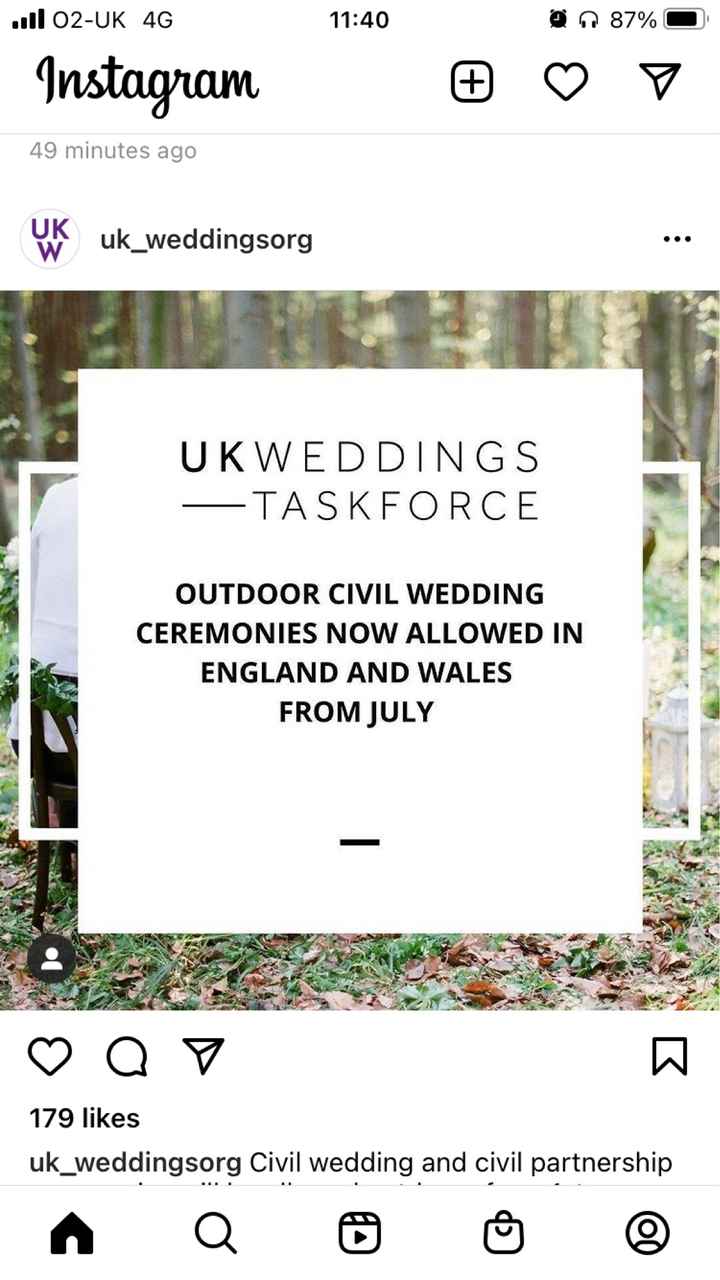 Weddings and registry allowed outside😍😍😍 - 1