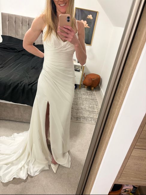 Has anyone bustled a short train? 2