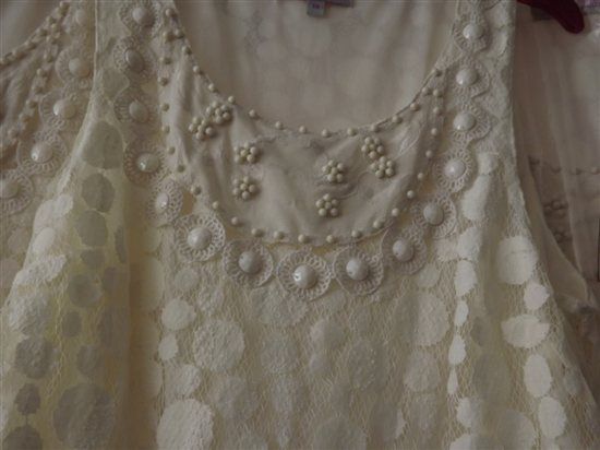 3 bridesmaids dresses and 3 pairs of gold pumps