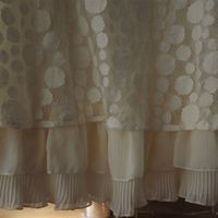 3 bridesmaids dresses and 3 pairs of gold pumps