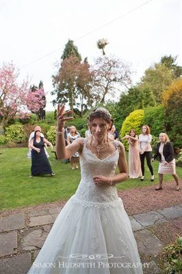 Re: Throwing the bouquet....don't think I've got the heart to do it!