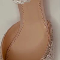 Flat shoes with tea length dress? - 1