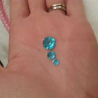 Re: Items for sale - aqua/black centrepieces, mirror plates, table card holders, flower petal basket