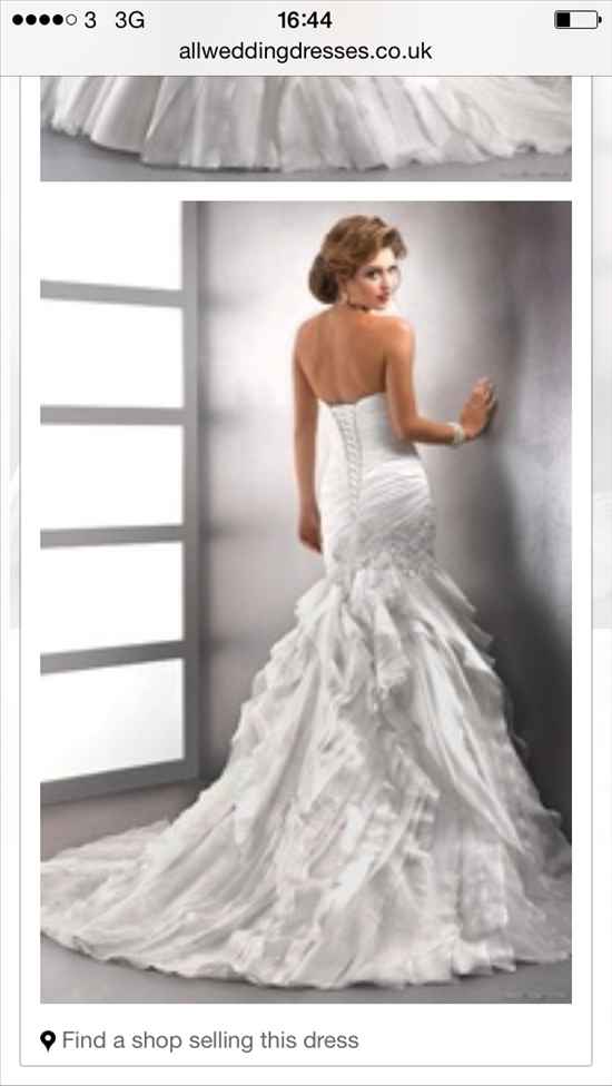 Re: I think I've found my dress!!