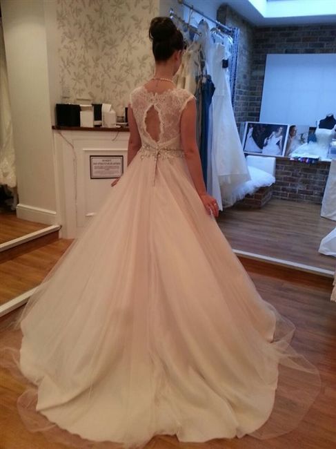 Paid the deposit on my dress *flash*