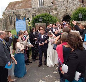 Bluebell's wedding flash - August 2013
