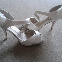 Ivory Bridal Shoes - Size 6.5 from Next - never worn