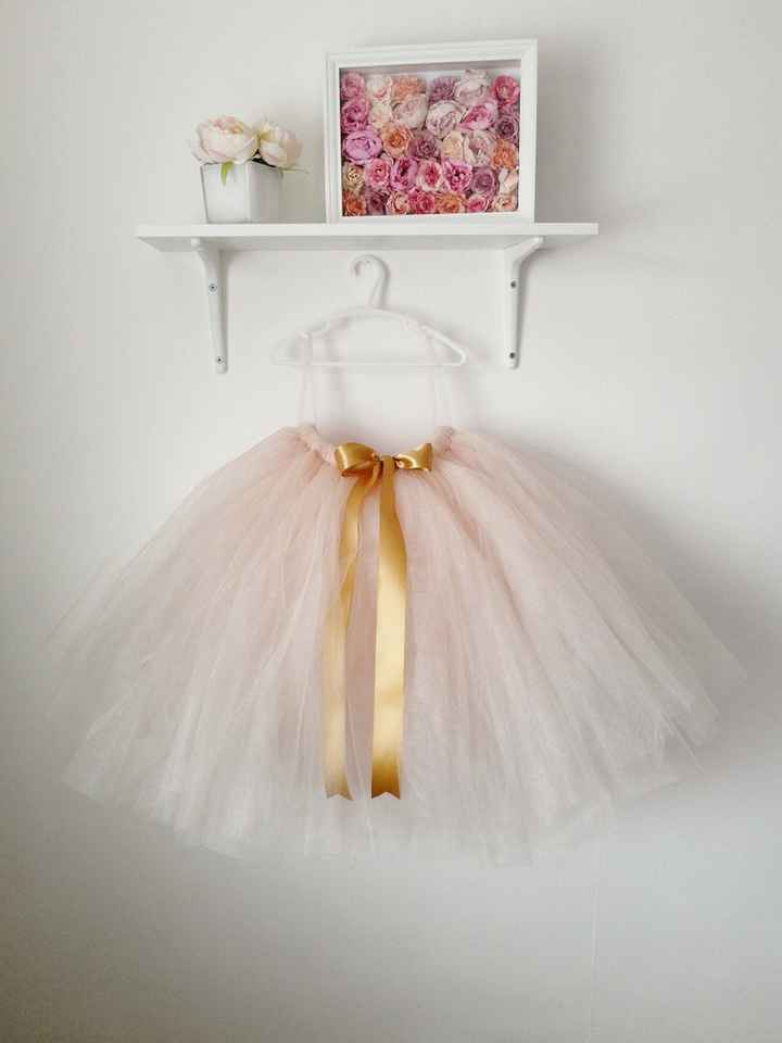 Flower Girl Skirts for sale - 1