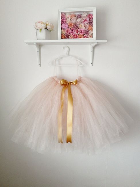 Flower Girl Skirts for sale - 1