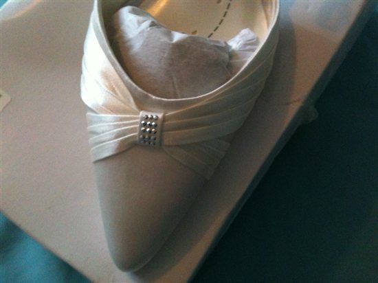 brand new unworn bridal shoes
