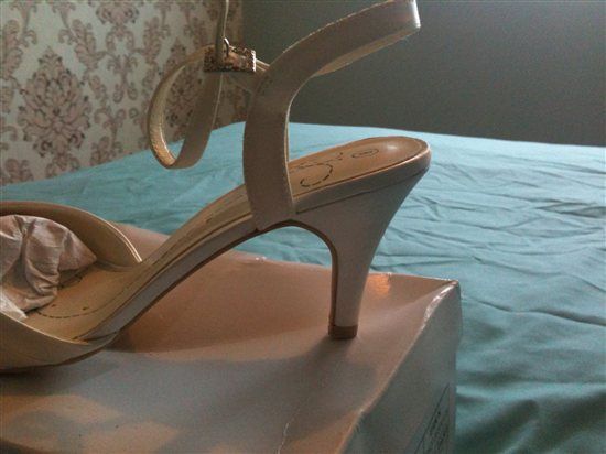 brand new unworn bridal shoes