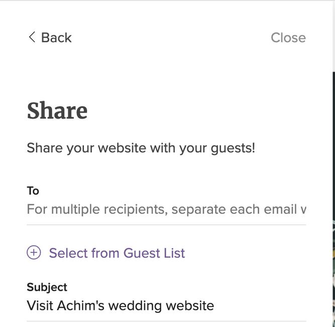 Accessing guest email addresses 3