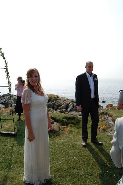 Re: Can we get a post of pics showing everyone's dresses please??