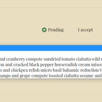 Collecting menu options - 3