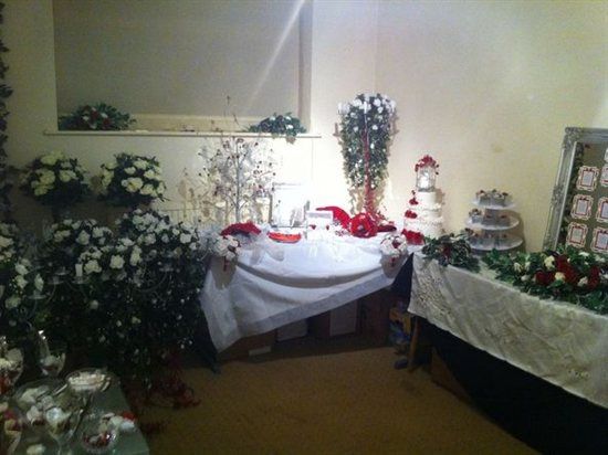 FLOWERS ARCH SASHES NAPKINS WISHING WELL WISH TREE CANDLEABRAS