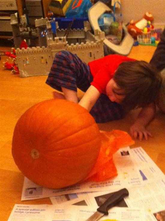Re: Flash me your pumpkin!