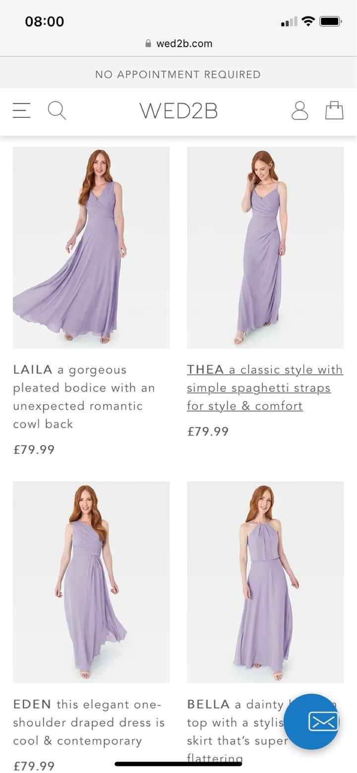 Same but different bridesmaid dresses - 1