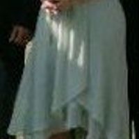 Beautiful Summery Alfred Angelo 6471 Bridesmaid Dress in Lettuce Green - feminine and floaty!