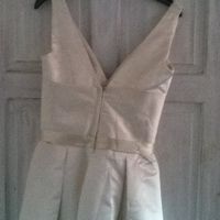 Wedding dress ivory short